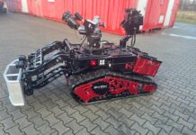 Robot do gaszenia pożarów trafi do lubuskiej straży pożarnej (ZDJĘCIA)