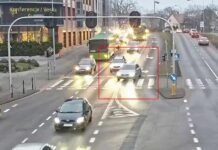 Zielona Góra. Zrobił to volkswagenem, został ukarany przez policję i przekroczył liczbę punktów (FILM)