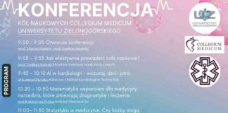 Zielona Góra. I Konferencja Kół Naukowych Collegium Medicum UZ