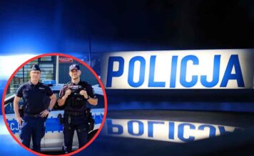 Nowosolscy policjanci bohaterami. Szybka interwencja w pożarze kamienicy w Kożuchowie ratuje życie dzieci