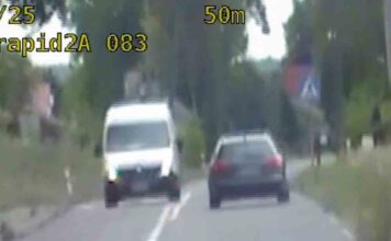 Surowe konsekwencje szalonej jazdy 45-latka (FILM)