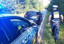 Zielona Góra. Wpadła pijana kierująca z zakazem prowadzenia, grozi jej grzywna wartości auta