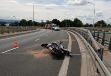Tragiczny wypadek, nie żyje motocyklista