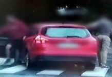 Miał pecha, policjanci z drogówki go rozpoznali. Próbował jeszcze uciekać (FILM)