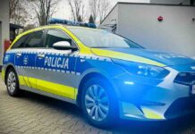 Pijany Ukrainiec… pogryzł radiowóz