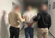 Rozlał paliwo na stacji, podpalił je i uciekł (FILM)