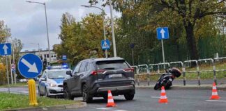 Wypadek w Zielonej Górze. Ulica Zjednoczenia zablokowana (ZDJĘCIE CZYTELNIKA)