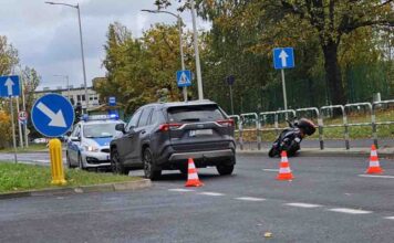 Wypadek w Zielonej Górze. Ulica Zjednoczenia zablokowana (ZDJĘCIE CZYTELNIKA)