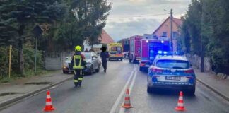 Wypadek w Radoszynie. Zderzenie Volkswagenów, ranne dziecko