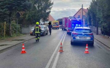 Wypadek w Radoszynie. Zderzenie Volkswagenów, ranne dziecko