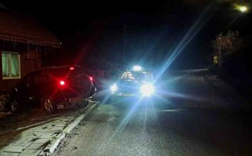 Pijany Toyotą uderzył w ogrodzenie. 29-latek do razu powiedział, że pił alkohol