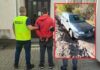 Koło. Nastolatkowie ukradli samochód sąsiada i po chwili wjechali do rowu