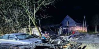 Nowy Tomyśl. Ciężki pożar, z gorąca pękały szyby. Uratowane dwie osoby dorosłe i troje dzieci