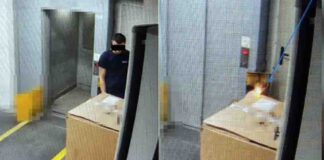 Pracownik piroman chciał spalić firmę. Wszystko się nagrało