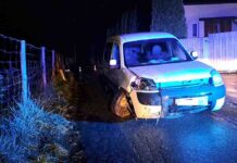 Pijana kierująca z zakazem prowadzenia spowodowała kolizję. Jej pijany mąż chciał wziąć winę na siebie, który też… ma zakaz