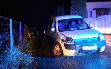 Pijana kierująca z zakazem prowadzenia spowodowała kolizję. Jej pijany mąż chciał wziąć winę na siebie, który też… ma zakaz