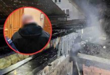 Niebezpieczny piroman zatrzymany. Podpalił domy w centrum miasta