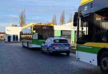 Zielona Góra. W zajezdni MZK pojawiła się policja z narkotestem