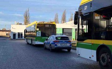 Zielona Góra. W zajezdni MZK pojawiła się policja z narkotestem