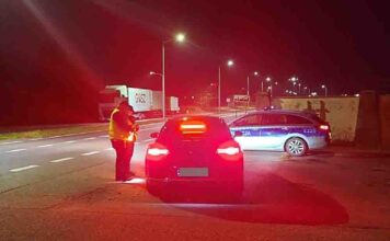 Babimost. Pijany kierowca zatrzymany podczas akcji zielonogórskiej drogówki