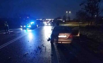 Świebodzin. Wypadek na DK92, ranne dwie osoby