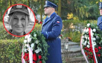 Ostatnie pożegnanie zmarłej policjantki Moniki Brojeckiej
