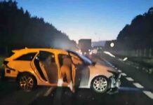 Śmiertelny wypadek na DK24 koło Skwierzyny. Nie żyje jedna osoba, druga walczy o życie