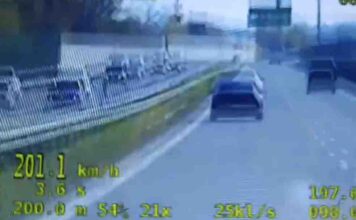 Pędził mercedesem trasą S3 ponad 200 km/h koło Sulechowa, bo… „spieszy się na cmentarz”
