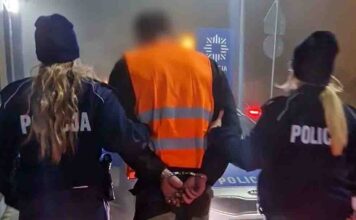 Pechowo zakończona kradzież Volkswagena. Złodziejska para zatrzymana, on ma aż osiem zakazów prowadzenia