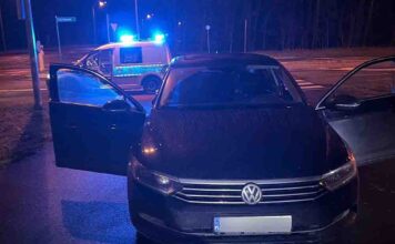 Zielona Góra. Został zatrzymany, bo jechał bez świateł. Był pod wpływem narkotyków