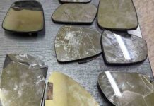 Szedł kompletnie pijany i odrywał samochodowe lusterka