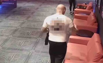 Zielona Góra. Ale wstyd. Wszyscy wiedzą co zrobił w kinie w Focusie. Sam zgłosił się na policję po publikacji filmu