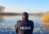 Wejście na lód może zakończyć się tragedią. Policja ostrzega dzieci i rodziców