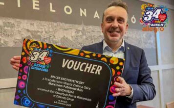 WOŚP Zielona Góra. Licytujemy enoturystyczny spacer z prezydentem Marcinem Pabierowskim