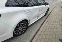 Zielona Góra: Kolizja na ulicy Jaskółczej, 24-latek ukarany wysokim mandatem