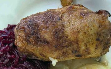 Zielona Góra. Udko faszerowane w restauracji Flamingo zdobywa smakiem. Petarda