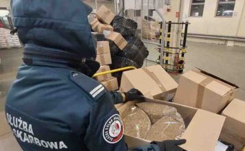 Pół tony lewego tytoniu i 154 sztuki e-papierosów w sortowniach w Zielonej Górze i Gorzowie