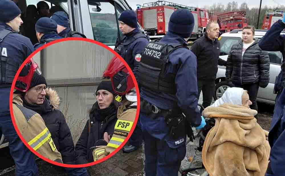 Krosno Odrzańskie. Podziękowania dla służb za trudną akcję podczas pożaru DPS w Szczawnie