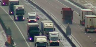 Akcja lubuskiej policji na autostradzie A2. Pod lupą kierowcy ciężarówek (FILM)