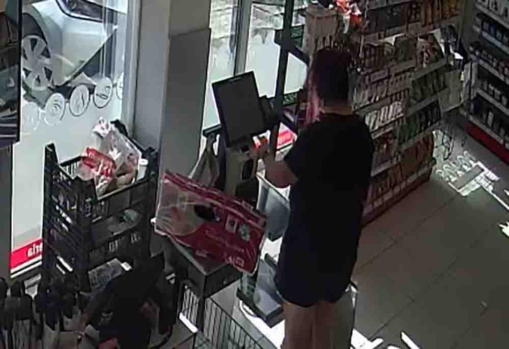 Śrem. Ale wstyd. Teraz wszyscy widzą, iż to złodziejka