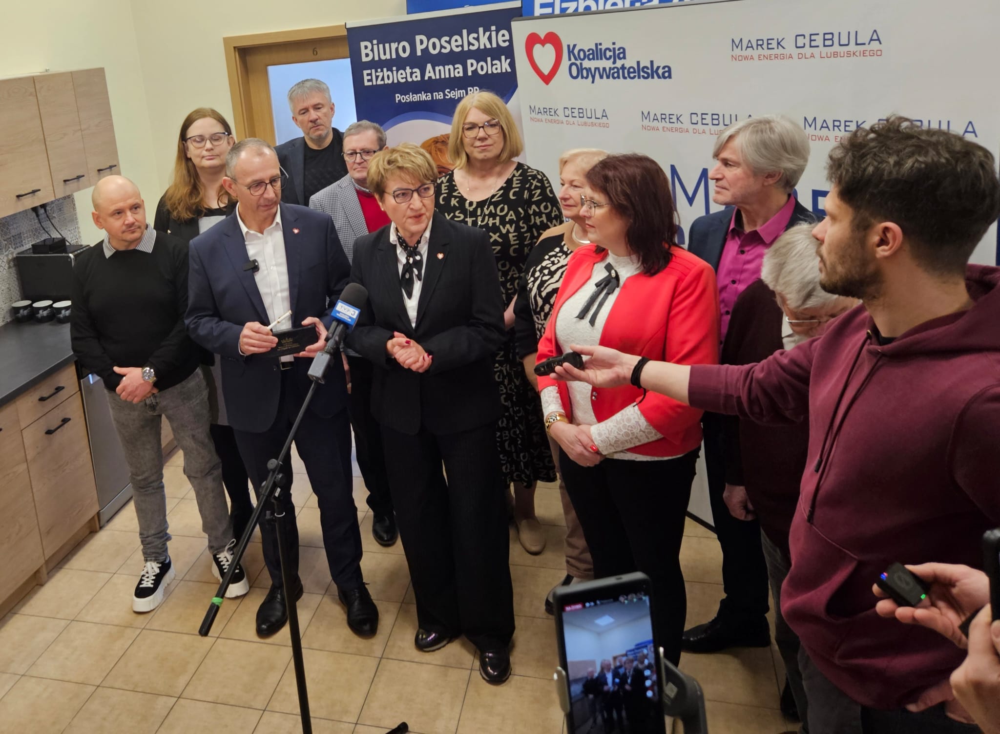 Marek Cebula w natarciu. Teraz ramię w ramię z posłanką Elżbieta Polak