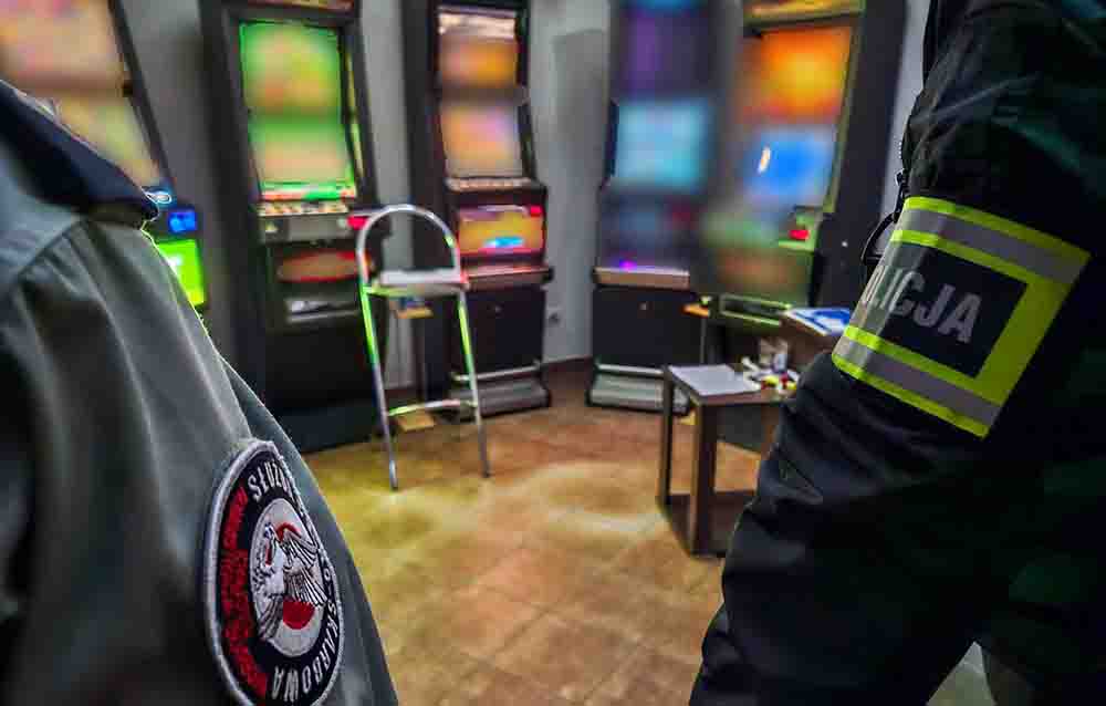 Ogólnopolska akcja KAS wymierzona w nielegalny hazard. Działania także w woj. lubuskim