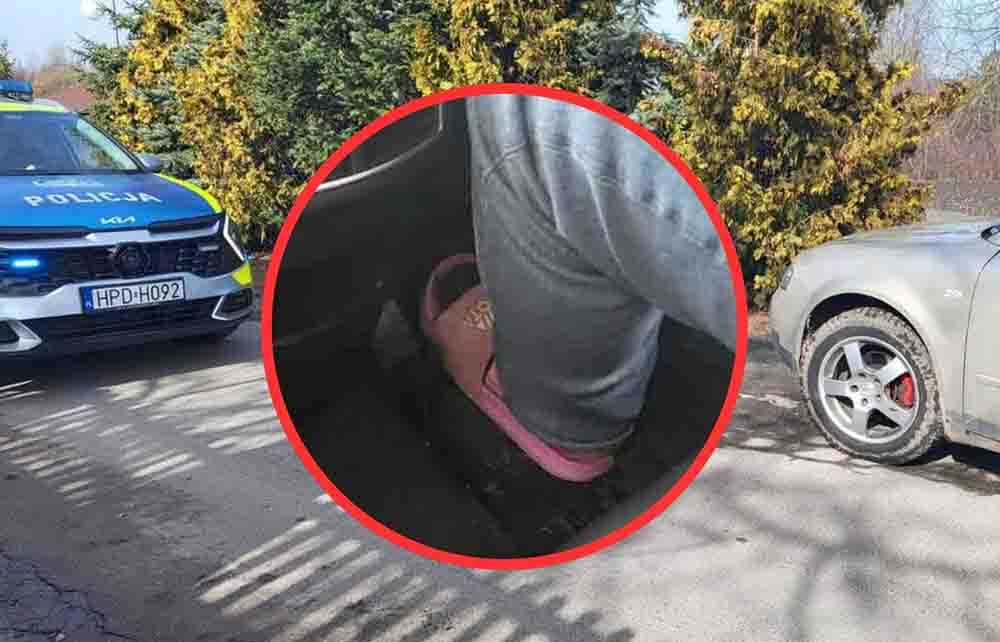 Różowe klapki, cztery promile alkoholu i pojechał po papierosy