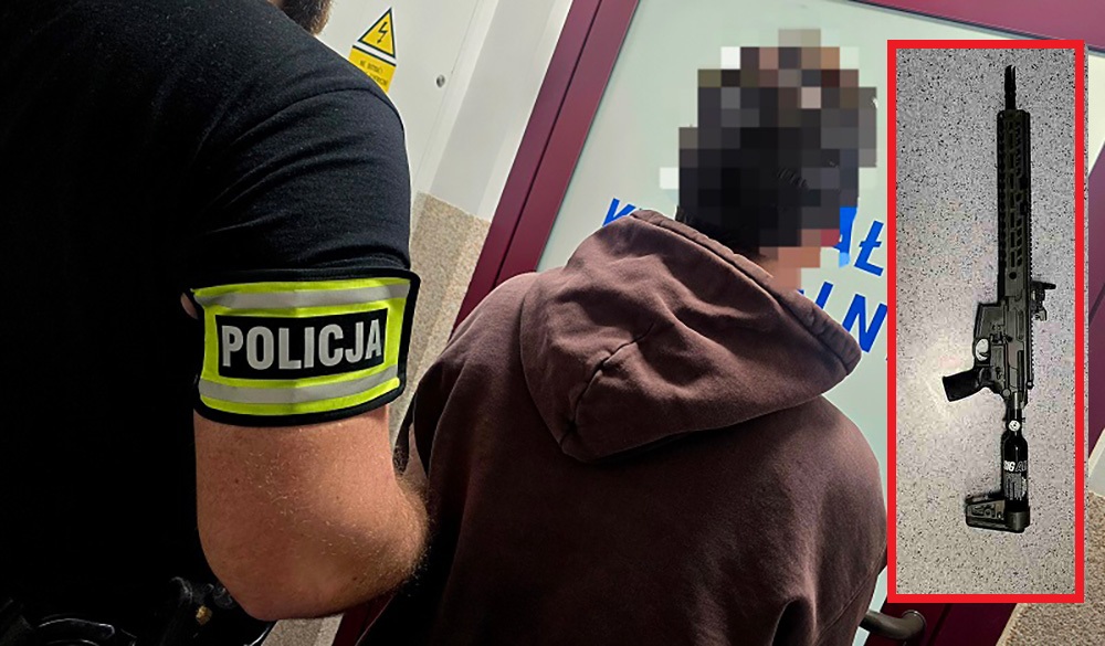 Ostrzelał restaurację, uszkodził dwa samochody. Wpadł dzięki policyjnemu laserowi