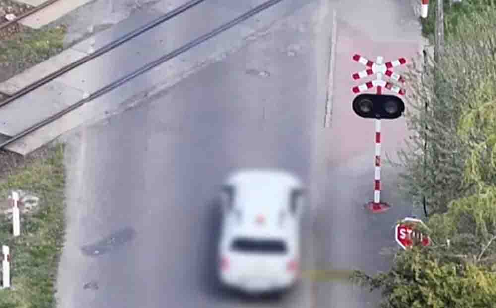 Strzelce Krajeńskie. W dwie godziny policja ustrzeliła z drona 17 kierowców na przejazdach