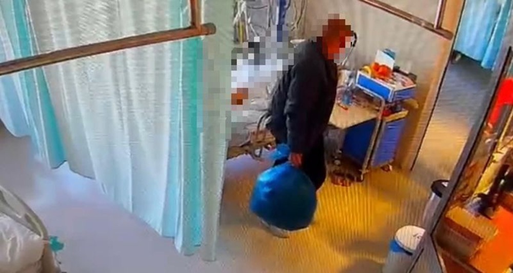 Przyszedł do szpitala odwiedzić żonę i okradł pacjentkę