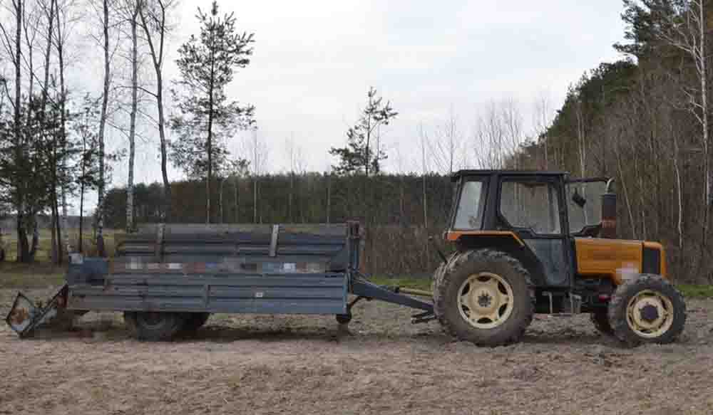 Poważny wypadek podczas pracy. Ciężko ranny mężczyzna trafił do szpitala