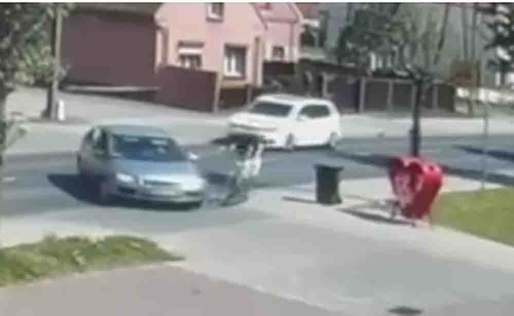 Kierująca Fordem zderzyła się z 16-latkiem na hulajnodze elektrycznej. Oboje poniosą konsekwencje