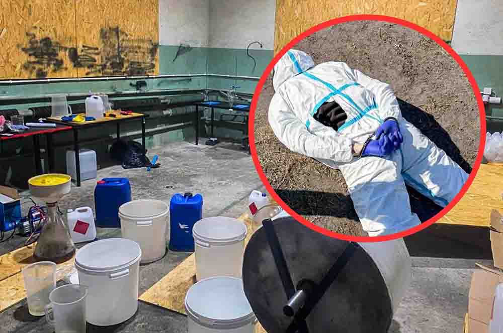 Lubuskie. CBŚP zlikwidowało laboratoria produkujące narkotyki w powiatach gorzowskim i sulęcińskim