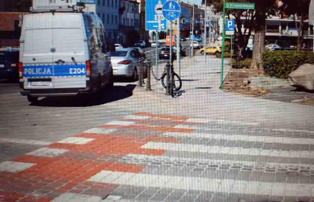 Zielona Góra. Wypadek, potrącenie rowerzysty